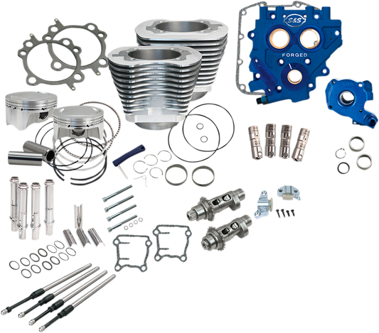 110" Power Package Performance Kit - Chain Drive - Silver