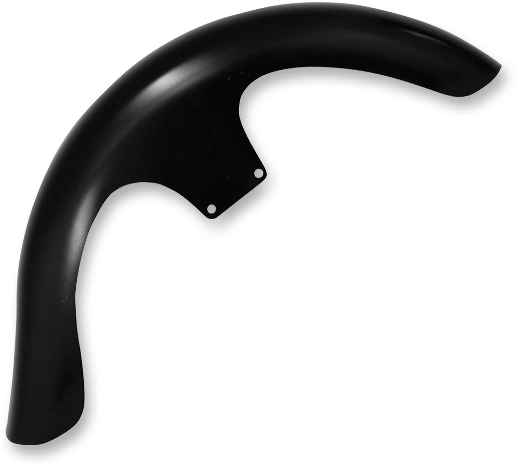 Lil Wrapper Front Fender Kit - For Raked Frames - Black - Steel - 26"