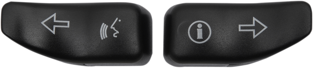 Turn Signal Switch Extension Caps - 14-20 - Black