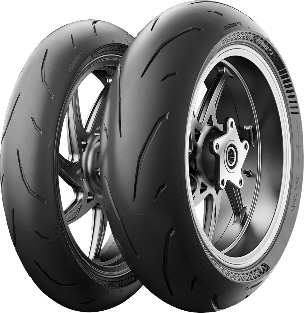 Michelin 48652 Tire - Power GP2 - Rear - 180/55ZR17 - (73W)