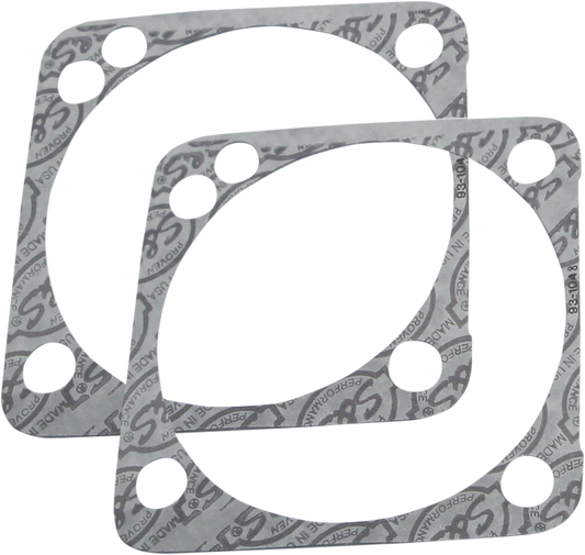 S&S Cycle 930-0099 - Base Gaskets - Front or Rear 4.125" - SSW