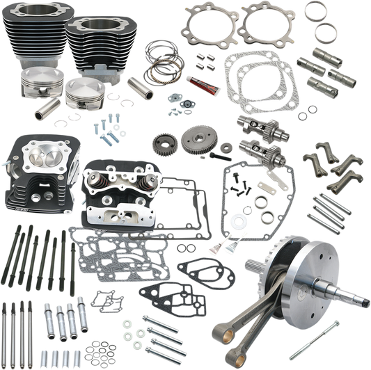 124" Hot Set Up Engine Performance Kit - Black