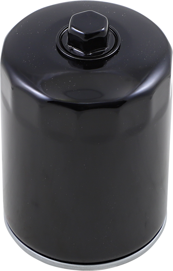 Oil Filter with Nut - Black - M8