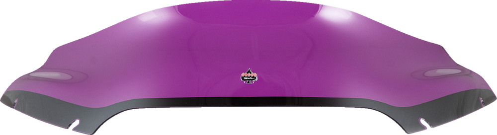 Kolor Flare Sport Windshield - 6" - Purple - FLTR