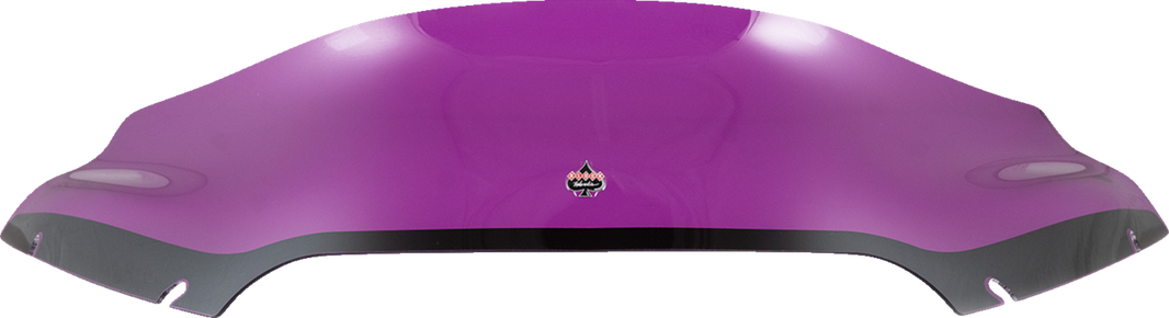 Kolor Flare Sport Windshield - 6" - Purple - FLTR