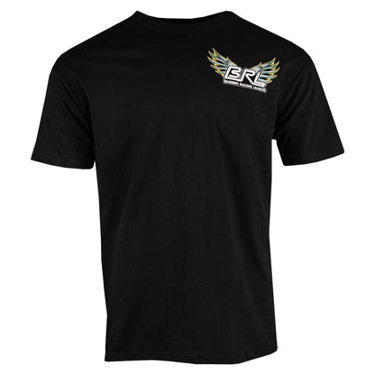 Bagger Racing League T-Shirt - Black - Winged Racer