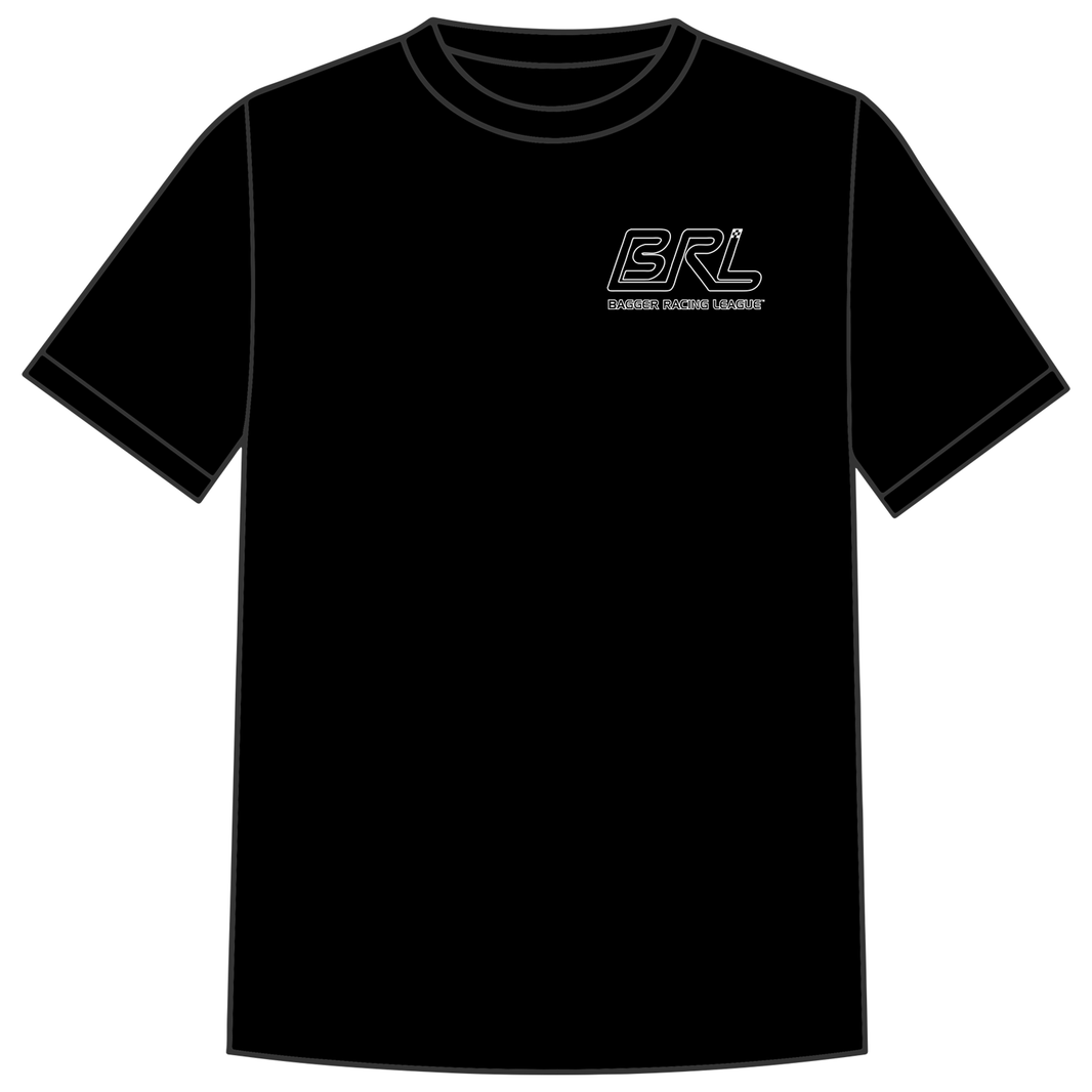 Bagger Racing League T-Shirt - Black - Battle of the Baggers