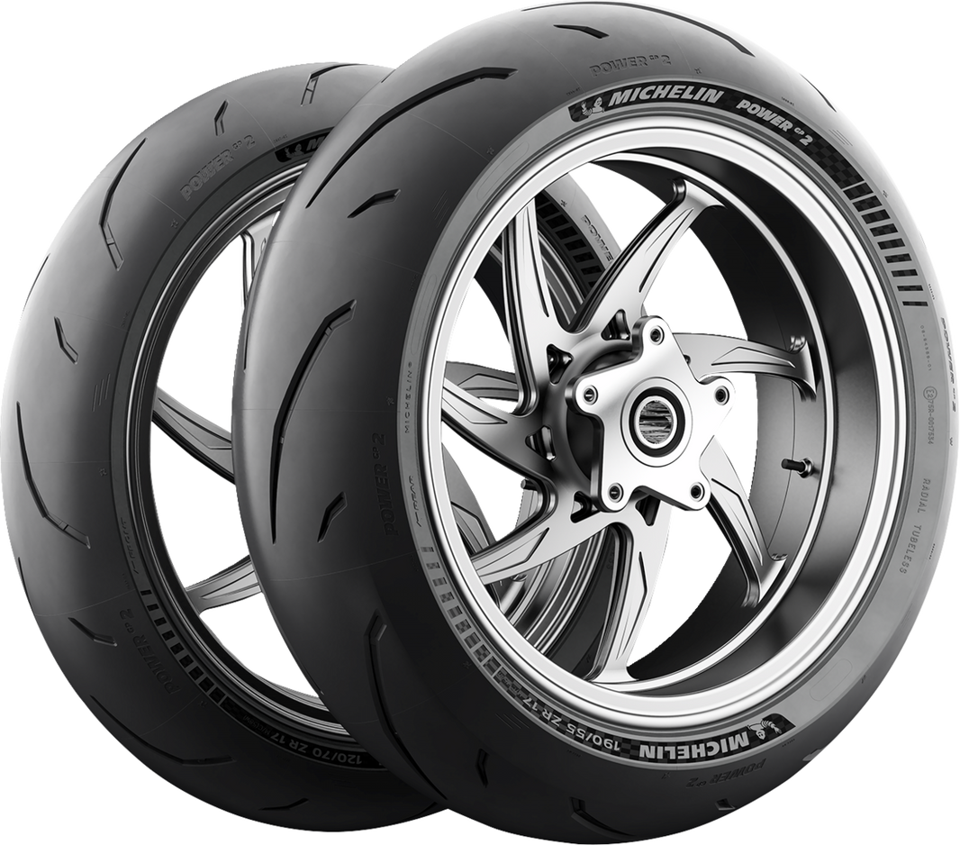 Michelin 48652 Tire - Power GP2 - Rear - 180/55ZR17 - (73W)