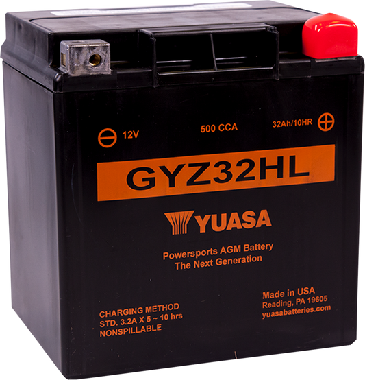 Yuasa YUAM732HL - AGM Battery - GYZ32HL