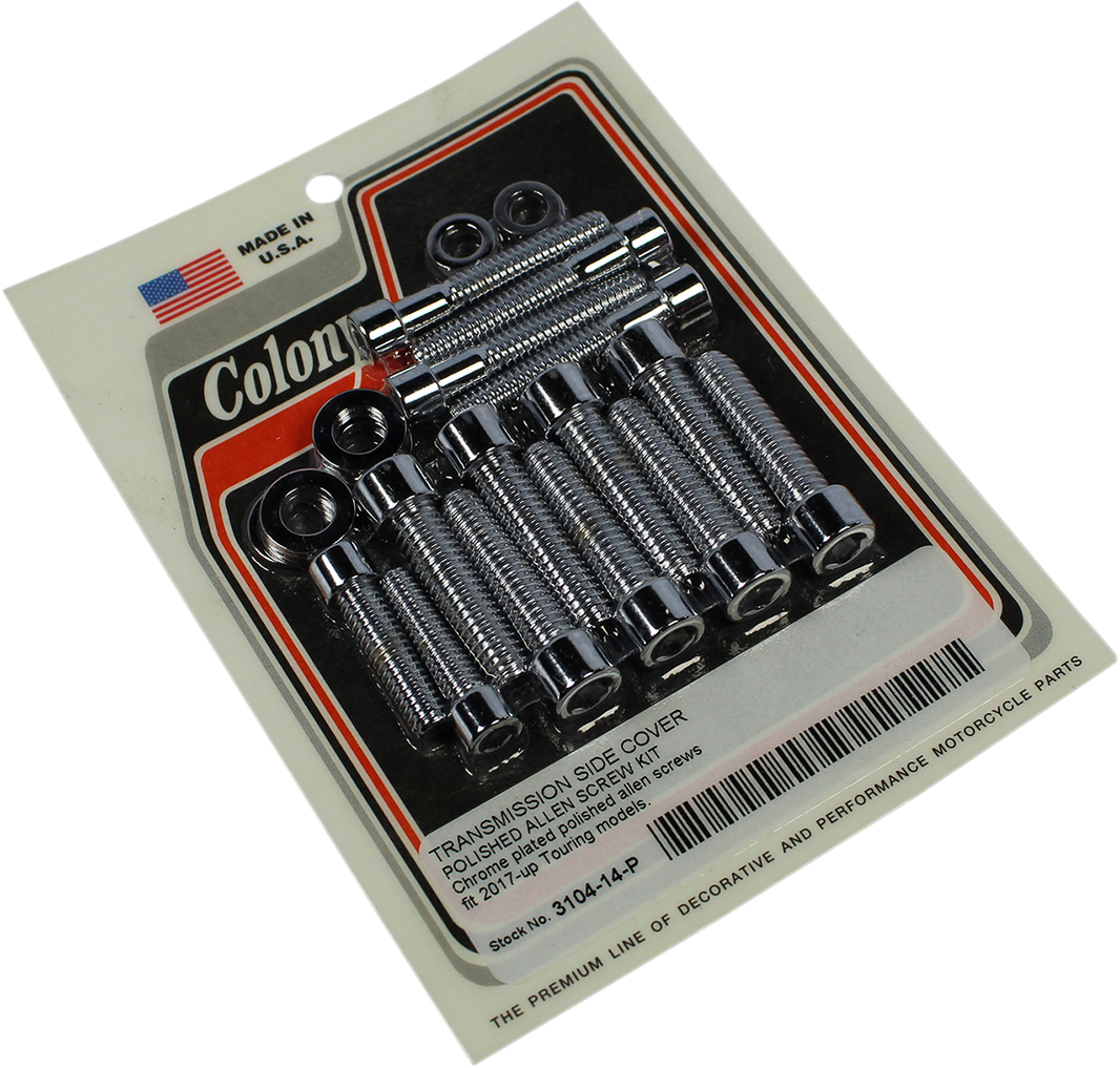 Colony 3104-14-P - Screw Kit - Transmission/Side Cover