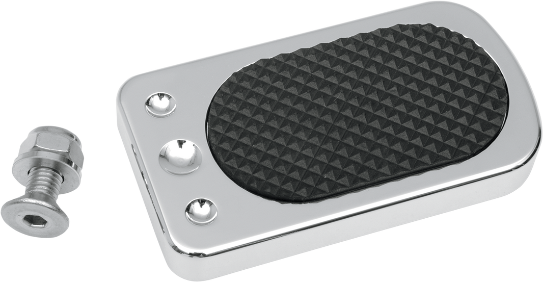 Drag Specialties - Brake Pedal Pad - Chrome - FL