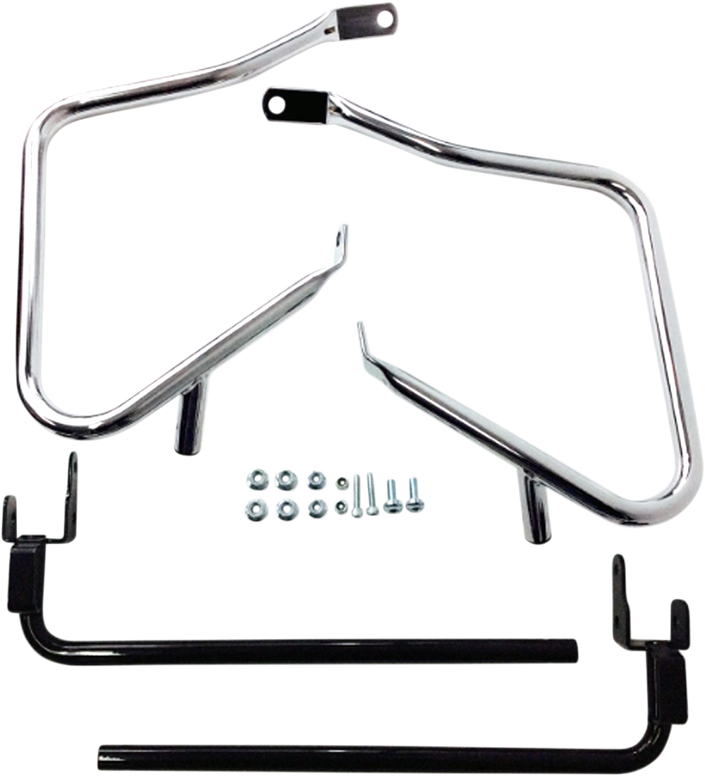 Saddlebag Support Kit - 14-19 FLT - Chrome