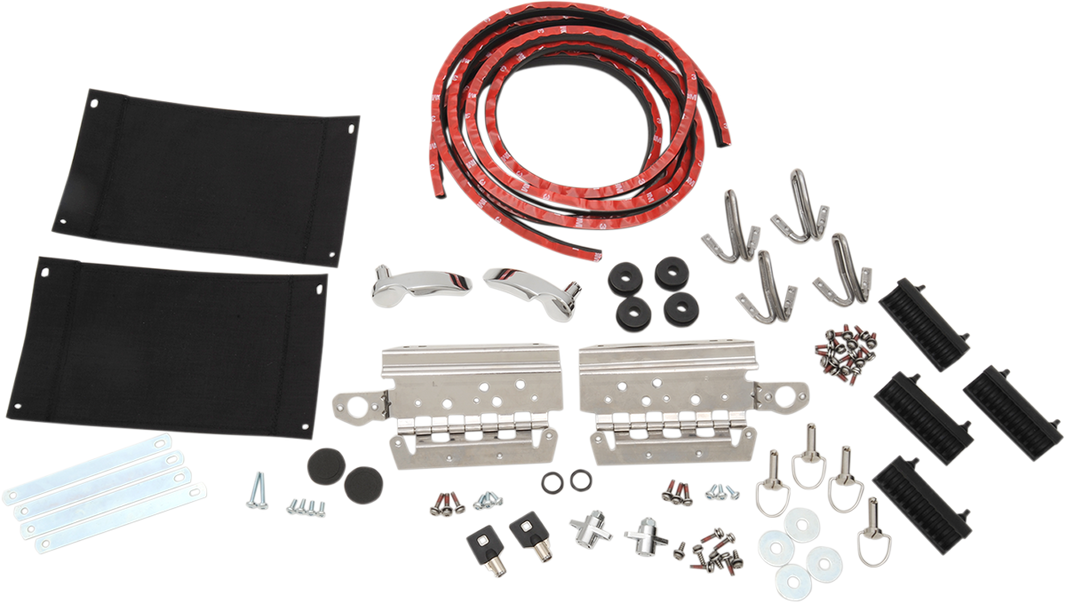 Drag Specialties - Saddlebag Lid Complete Hardware Kit - FL '14-'23