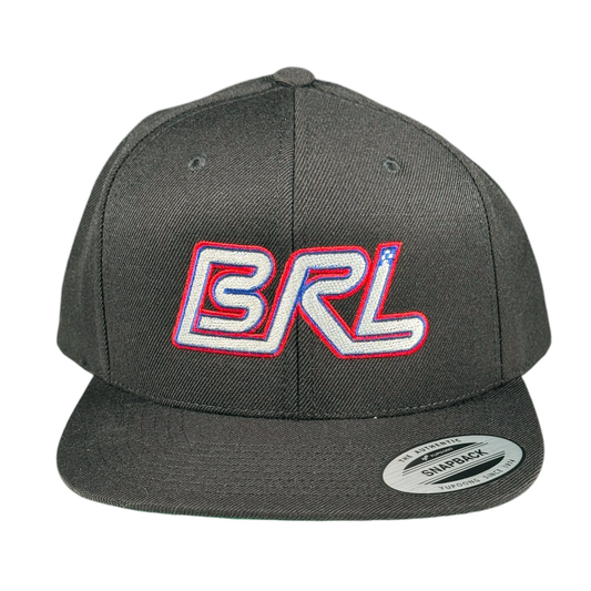 Bagger Racing League Snapback Hat - Flat Bill - Colored